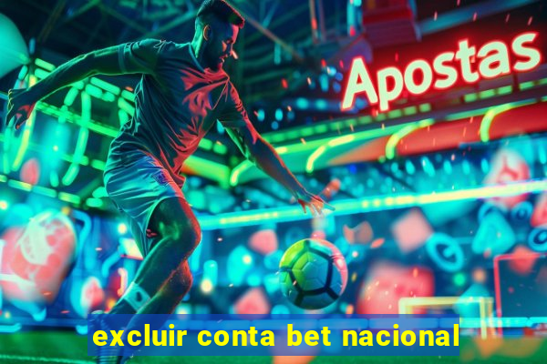 excluir conta bet nacional